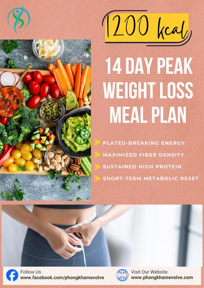 1200 kcal 14-day Peak Weight Loss Meal Plan